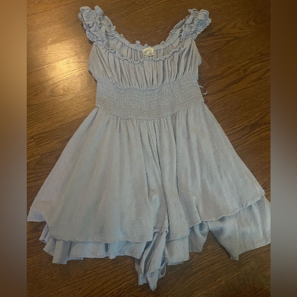 Urban outfitters blue romper